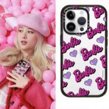 iPhone 14 Proスマホケース バービー コラボ可愛いピンク色Barbie人形ハートアイフォン14/13proクリアケースiPhone13ProMaxソフト薄型iPhone12proおしゃれ黒い11携帯カバー ファッション