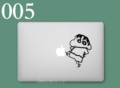ノートパソコンMacBookロゴ シールMacBook Pro 13.3 カバー デコ ステッカーPro15Air13スキンシール