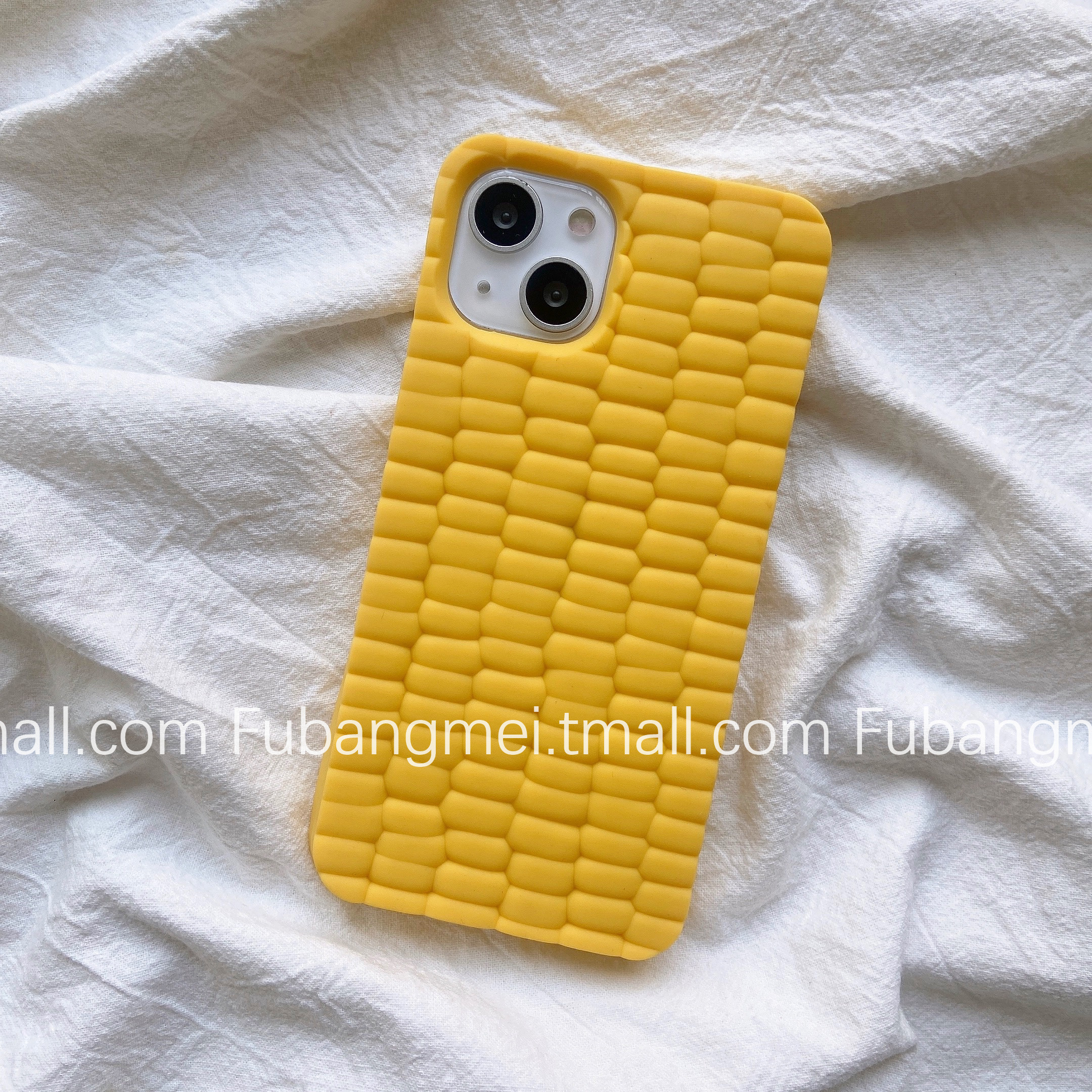 iPhone14pro maxケース黄色アイフォン13/11スマホケース玉蜀黍ソフトシリコン