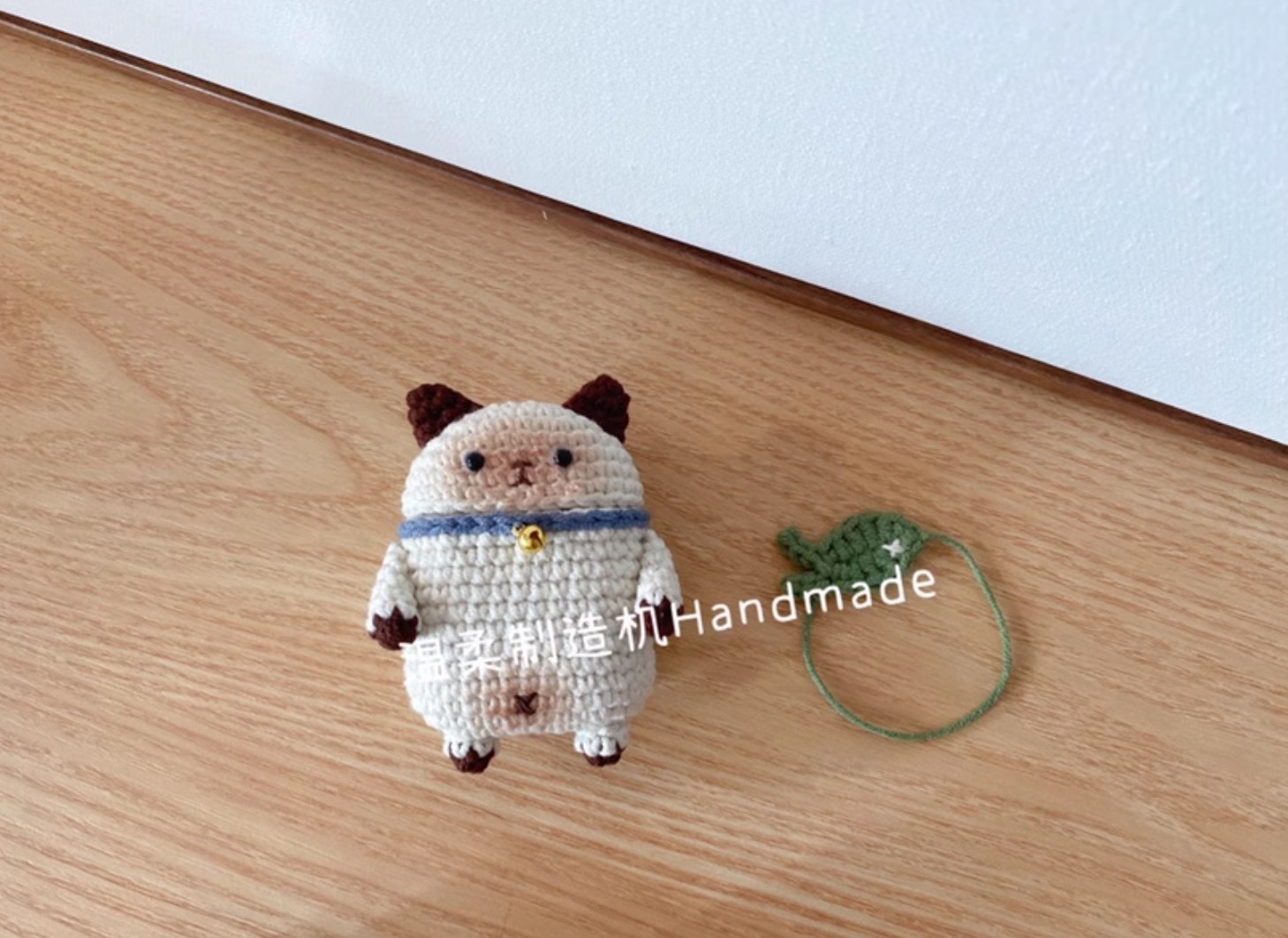 可愛いAirPodsケース ハンドメイド猫ねこ保護カバー毛糸デザインAirPods3ソフトケース
