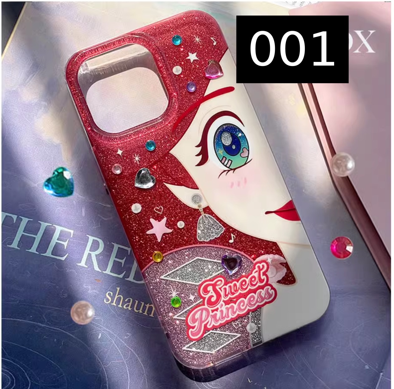 アリエル可愛い赤髪iPhone 15 Pro/15ケース キラキラ人魚姫アイフォン15 Pro Max/14pro/14plus